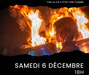 Service culturel Saint-Calais. Photo : cie Il était une flamme