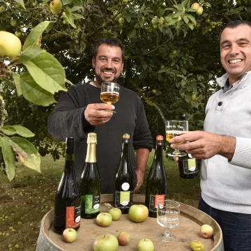Brinda con la sidra de Maine