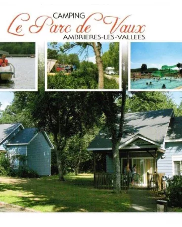 ©Camping le parc de Vaux Ambrieres les valléees