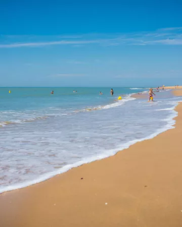 plage centrale La Tranche sur Mer
