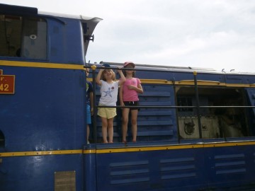 voyage dans le petit train de Vendée