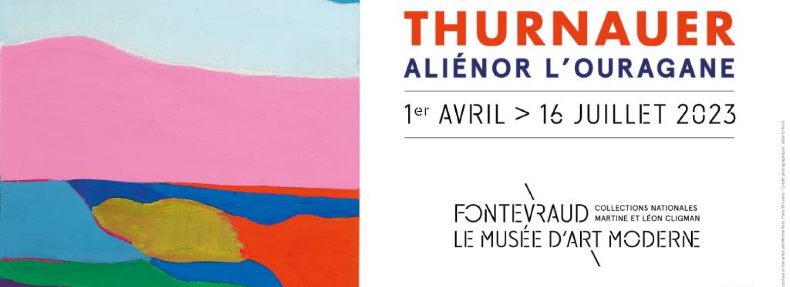 EXPOSITION D'AGNES THURNAUER : "ALIENOR L'OURAGANE"