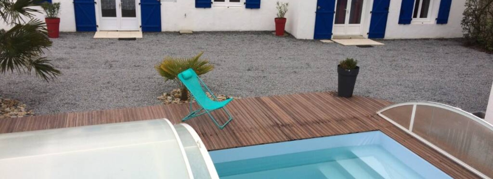 ile de Noirmoutier - Maison avec piscine dans bourg de Barbatre