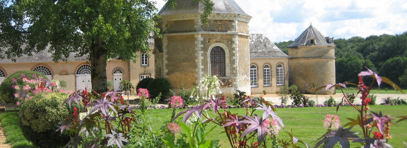 Chateau, parc et jardin de La Groirie